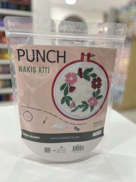 Tuva Punch Nakış Kiti Çelenk