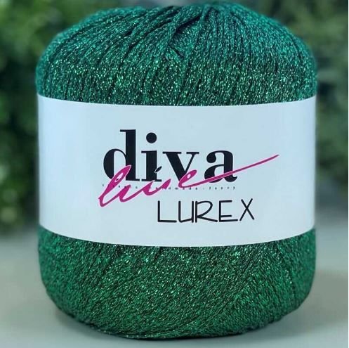 Diva Lurex Simli iplik No 15 Zümrüt