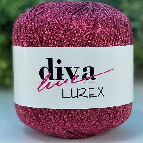 Diva Lurex Simli iplik No 11 Fuşya