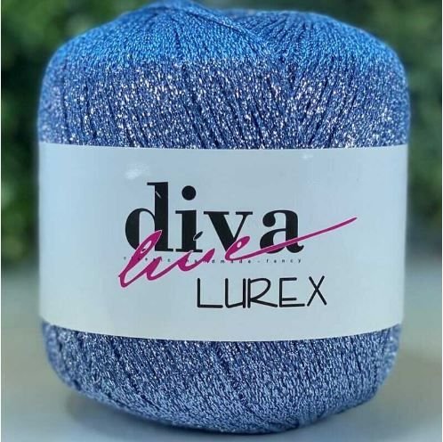 Diva Lurex Simli iplik No 05 Bebe Mavi