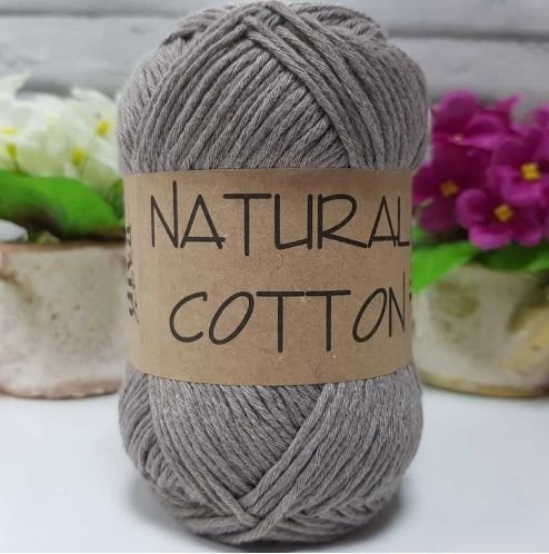 Diva Natural Cotton Pamuk Örgü İpi 257 Vizon