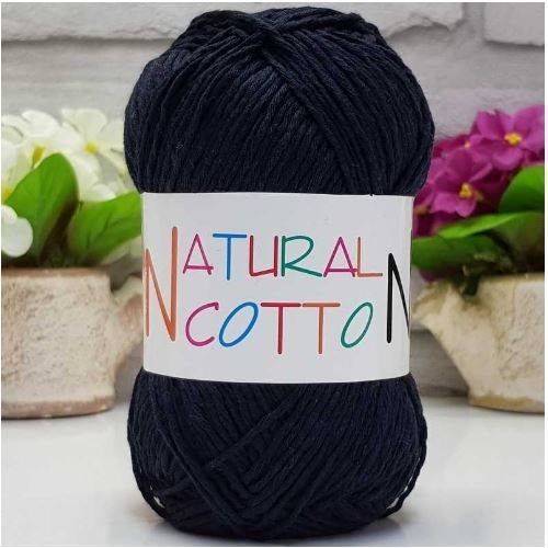 Diva Natural Cotton Pamuk Örgü İpi 2112 Lacivert