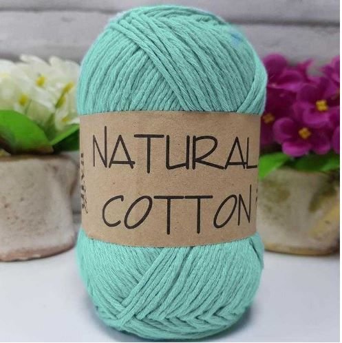 Diva Natural Cotton Pamuk Örgü İpi 2119 Mint