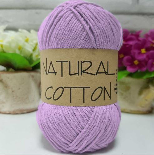 Diva Natural Cotton Pamuk Örgü İpi 2135 Lila