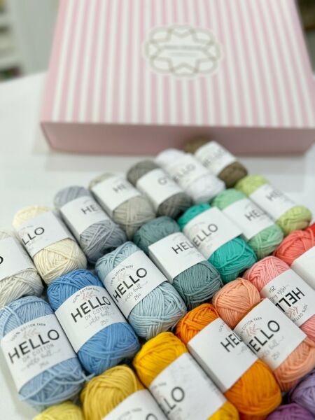 Hello Punch İpi 30'lu Pastel Renkler